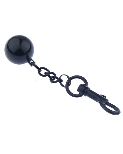 Ballstretcher en métal avec Boules Testicle M 32mm - Hauteur 20mm - Poids 435g Noir sur la Boutique du Hard