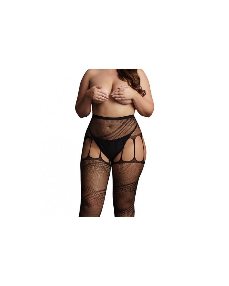 Panty CROTCHLESS CUT-OUT Noir sur la Boutique du Hard