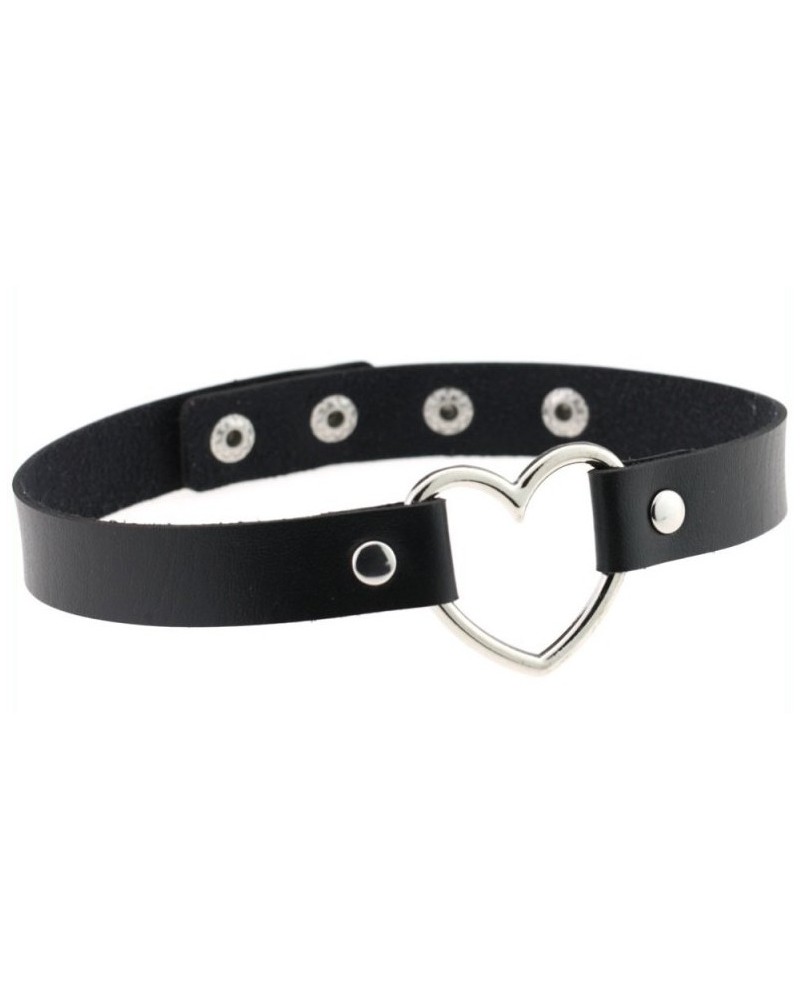 Ras de cou HEART LISH Noir sur la Boutique du Hard