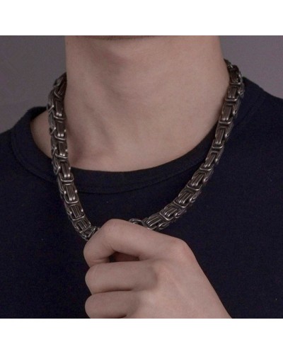 Collier en métal Celest 60cm sur la Boutique du Hard