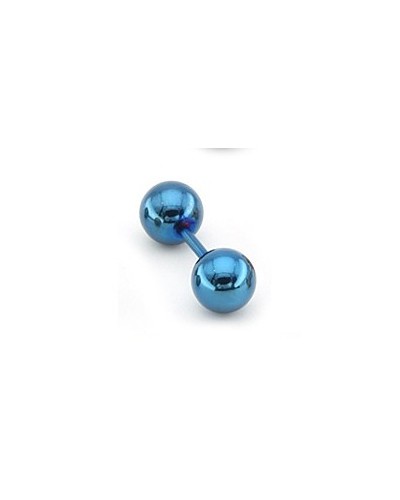 Clou d'oreille Ball Duo Bleu sur la Boutique du Hard