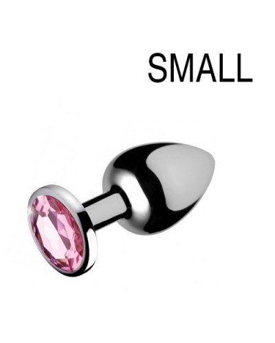 Plug bijou Gem Rose 6.5 x 2.7 cm sur la Boutique du Hard