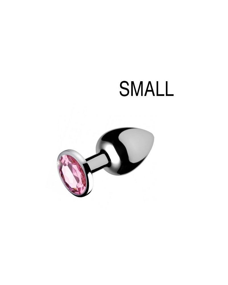 Plug bijou Gem Rose 6.5 x 2.7 cm sur la Boutique du Hard