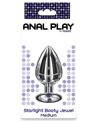 Plug Bijou anal Starlight Booty M 7.5 x 3.3cm sur la Boutique du Hard