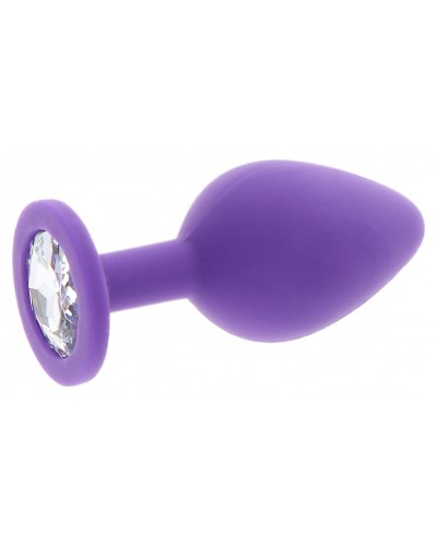 Plug Bijou Diamond Booty M 7 x 3.5cm Violet sur la Boutique du Hard