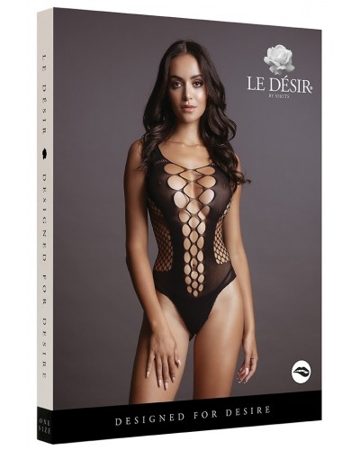 Body Fence Net Teddy Noir sur la Boutique du Hard