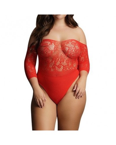 Body CROTCHLESS Rouge sur la Boutique du Hard