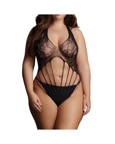 Body STRAPPY LACE Noir sur la Boutique du Hard