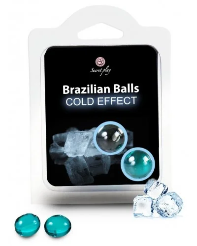 Boules de massage BRAZILIAN BALLS Effet froid sur la Boutique du Hard