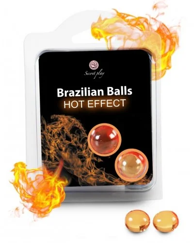 Boules de massage BRAZILIAN BALLS Effet chaud sur la Boutique du Hard