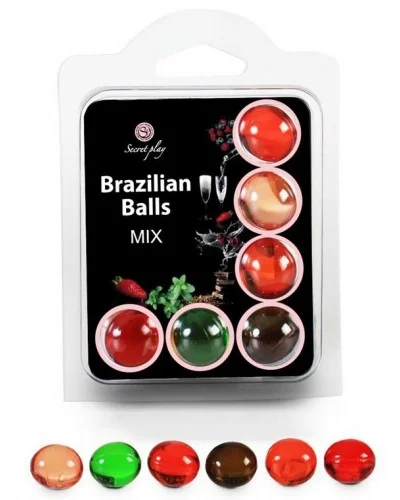 Boules de massage BRAZILIAN BALLS Parfums variés sur la Boutique du Hard