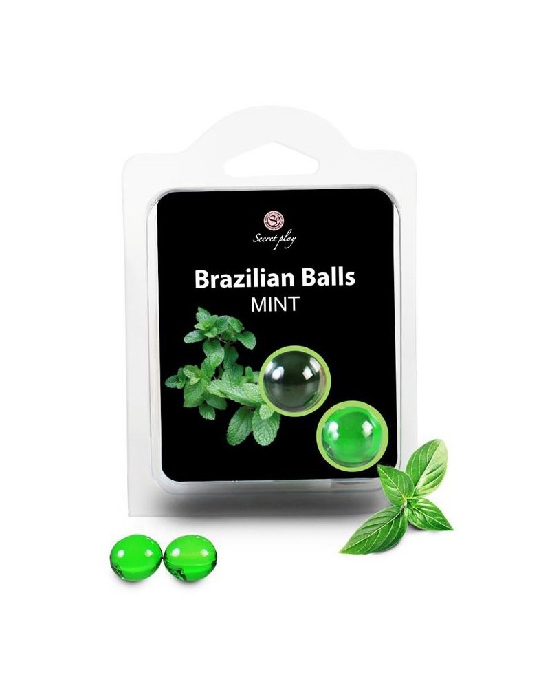 Boules de massage BRAZILIAN BALLS Menthe sur la Boutique du Hard