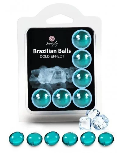 Boules de massage Brazilian Balls Effet Froid x6 sur la Boutique du Hard