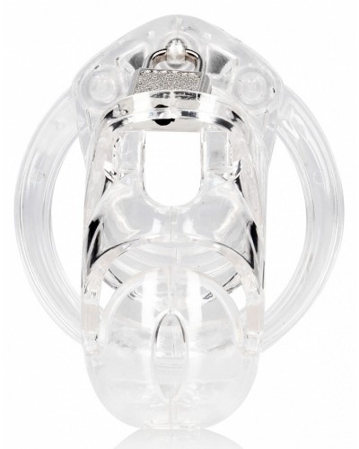 Cage de chasteté ManCage Modèle 25 - 9 x 3.5cm Transparente sur la Boutique du Hard