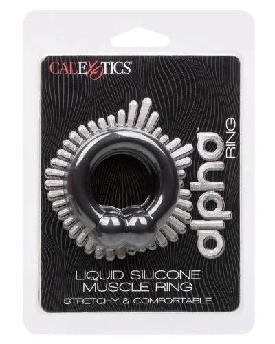 Cockring Muscle Ring Alpha 37mm Noir sur la Boutique du Hard