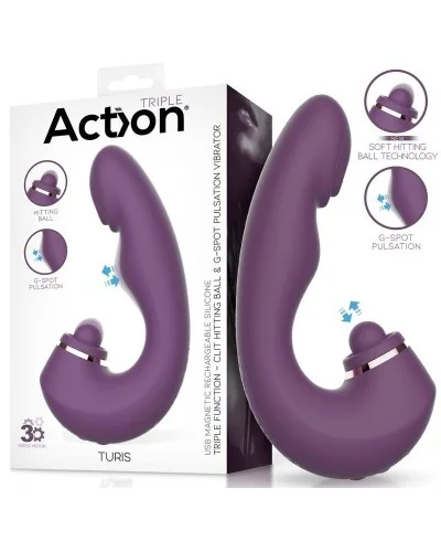 Stimulateur de Clitoris Turis 12 x 3.4cm sur la Boutique du Hard