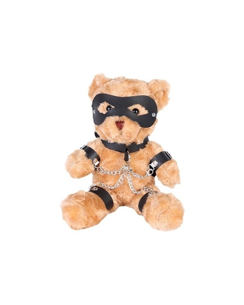 Ours Peluche Teddy Bear Bondage 31cm Marron sur la Boutique du Hard