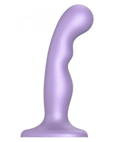 Plug Silicone P&G Strap-On-Me M 15 x 3.6cm Violet sur la Boutique du Hard