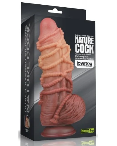 Gode Rope Cock 17 x 7cm sur la Boutique du Hard