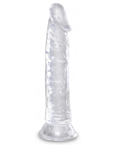 Gode transparent King Cock 20 x 4.5cm sur la Boutique du Hard