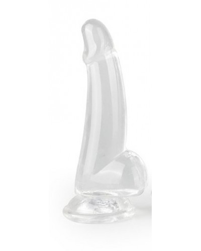 Gode transparent Clear Dong M 12 x 4cm sur la Boutique du Hard