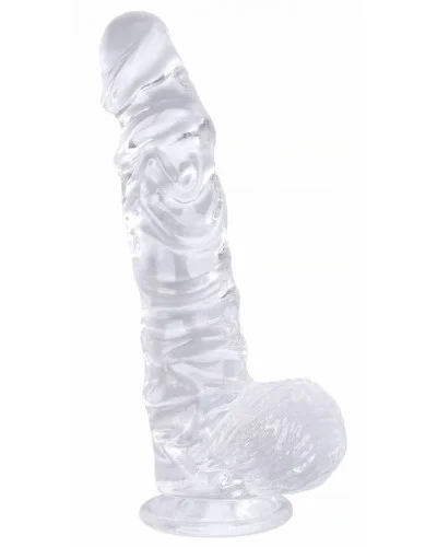 Gode transparent Dildick  M 15 x 4cm sur la Boutique du Hard