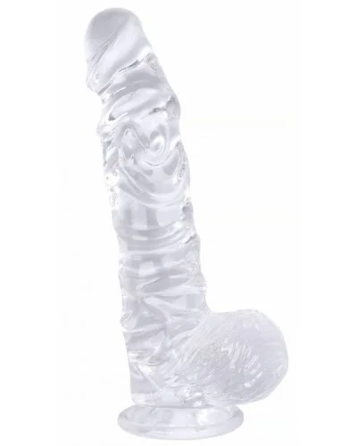 Gode transparent Dildick XL 19 x 5cm sur la Boutique du Hard