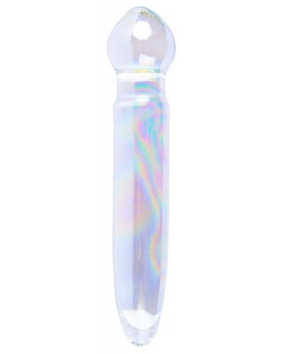 Gode en Verre Prism Glass 18 x 3.7cm Transparent sur la Boutique du Hard