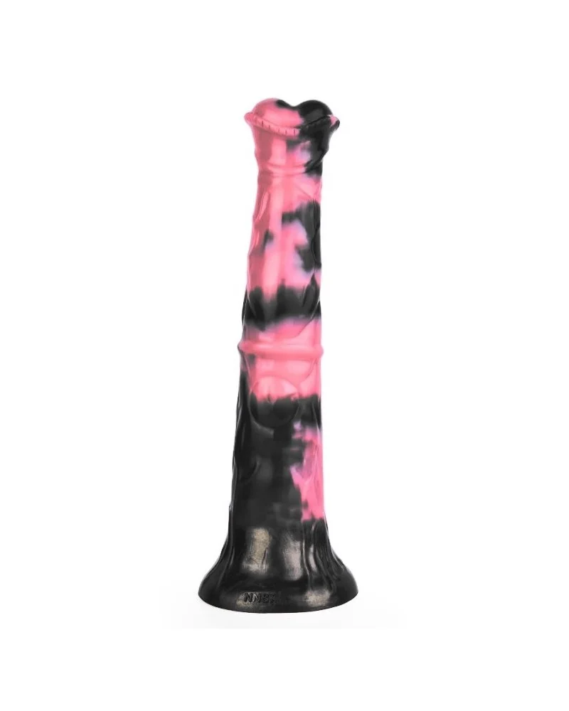 Gode Animal Ragulf 26 x 5.5cm Noir-Rose sur la Boutique du Hard