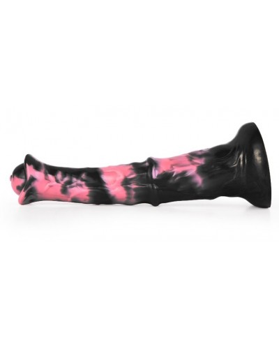 Gode Animal Exulf 26 x 6cm Noir-Rose sur la Boutique du Hard