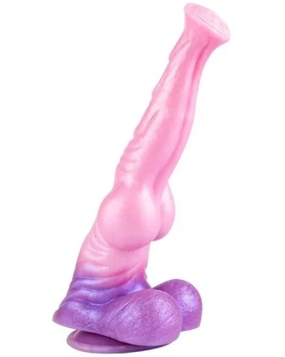 Gode Pinky Stallion 23 x 6cm Rose-Violet sur la Boutique du Hard