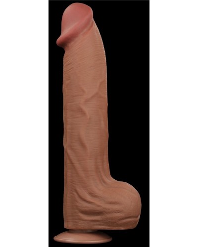 Gode Sliding Skin 27 x 6.5cm Marron sur la Boutique du Hard