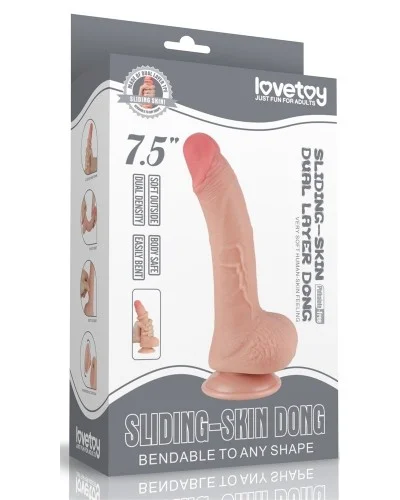 Gode Sliding Skin 14 x 3.5cm sur la Boutique du Hard