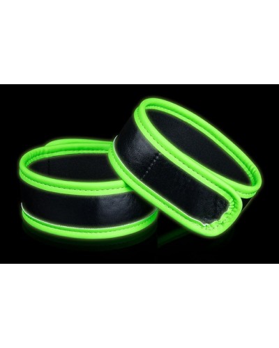 Brassards phosphorescents Glow Biceps Noirs sur la Boutique du Hard