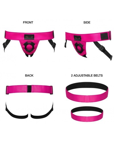 Ceinture Harnais pour Gode Strap-On-Me Rose foncé sur la Boutique du Hard