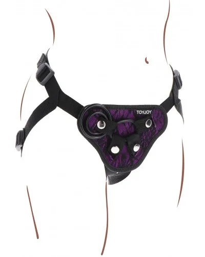 Harnais pour Gode ceinture Strap-On Get Real Violet sur la Boutique du Hard