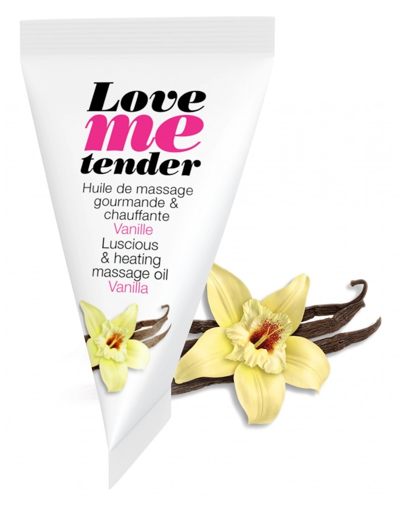 Huile de massage Love Me Tender Vanille 10ml sur la Boutique du Hard