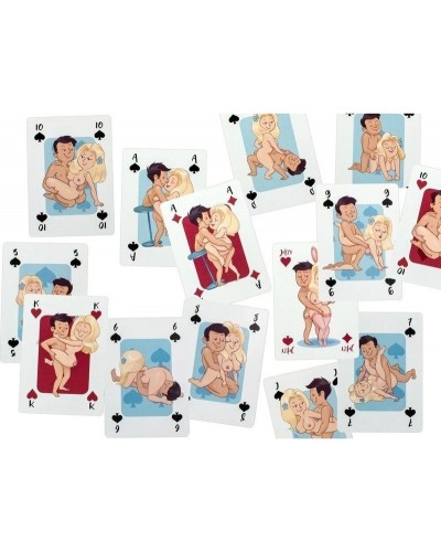 Jeu de 54 Cartes Kama Sutra sur la Boutique du Hard