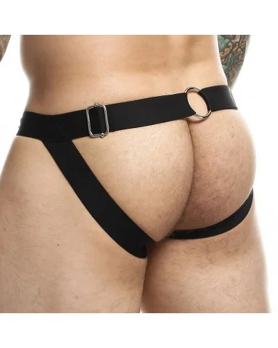 Jockstrap Ring & Chain Dngeon Gris sur la Boutique du Hard