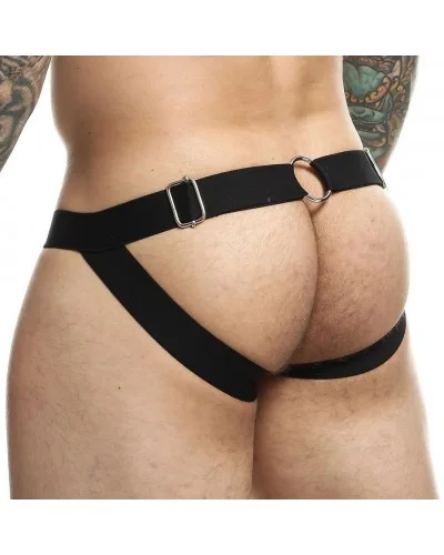 Jockstrap Ring & Chain Dngeon Rouge sur la Boutique du Hard