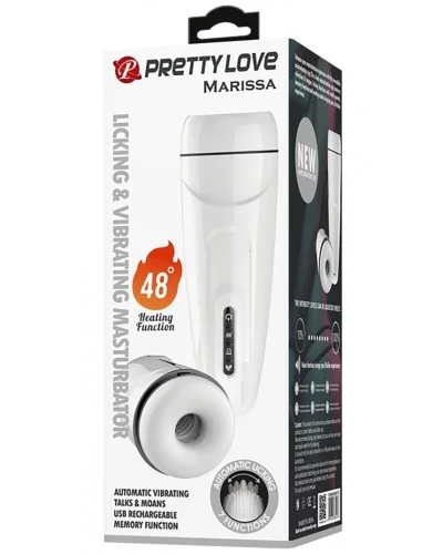 Masturbateur automatique Marissa Pretty Love Licking-Vibration sur la Boutique du Hard