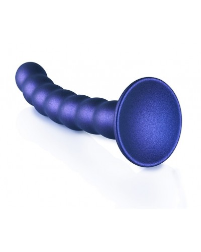 Plug Beaded G-Spot M 16.5 x 2.5cm Bleu sur la Boutique du Hard