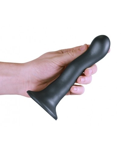 Plug Curvy G-Spot 17 x 3.5cm Gris sur la Boutique du Hard