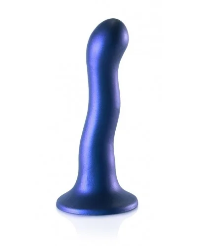 Plug Curvy G-Spot 17 x 3.5cm Bleu sur la Boutique du Hard