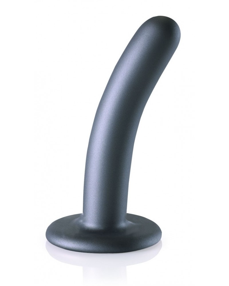 Plug  Smooth G-Spot S 12 x 2.4cm Gris sur la Boutique du Hard