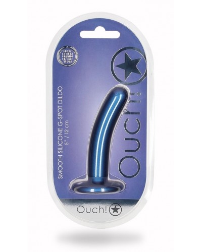 Plug Smooth G-Spot S 12 x 2.4cm Bleu sur la Boutique du Hard