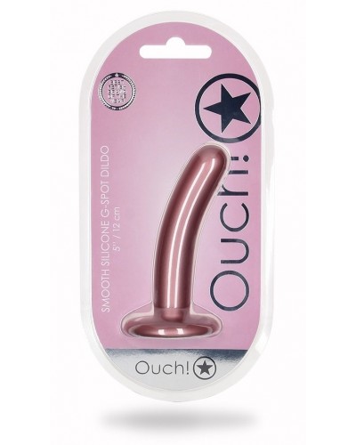 Plug Smooth G-Spot S 12 x 2.4cm Rose sur la Boutique du Hard