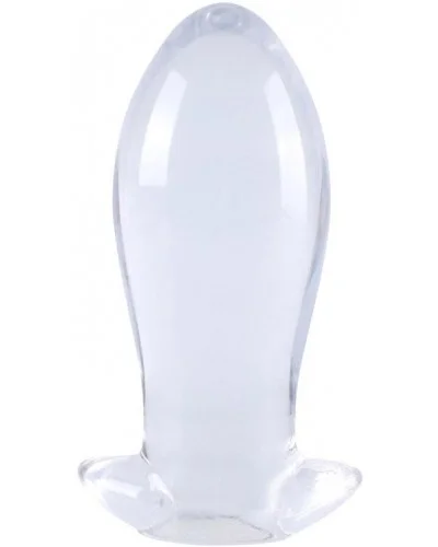 Plug Egg Clear S 9 x 4cm Transparent sur la Boutique du Hard