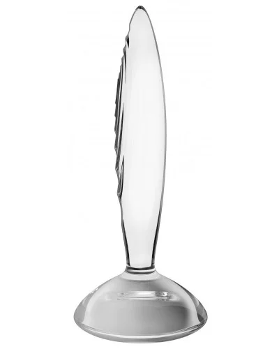Plug en verre Sparkling Crystal 16 x 3.5cm Transparent sur la Boutique du Hard