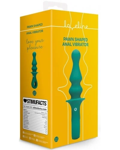 Plug Vibrant Pawn Shap 9 x 3.5cm sur la Boutique du Hard